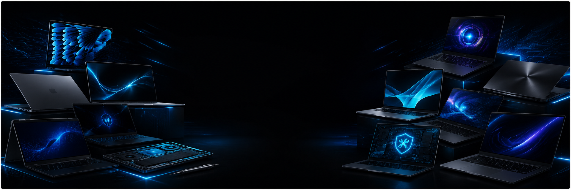 Laptop Banner Image